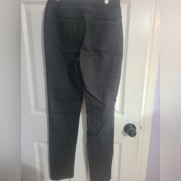 Denver Hayes 4×32  mid-rise skinny stretch band jeans - Picture 2 of 4